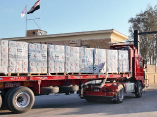 Over 125 UAE aid trucks entered Gaza via Egyptian Rafah crossing