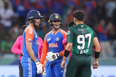 Key highlights, live scores, and fan buzz from Dubai’s Super Four clash, in pictures.