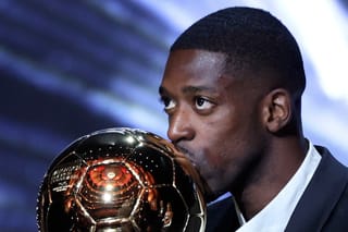 PSG beaten by rivals Marseille while Dembele lifts Ballon d’Or