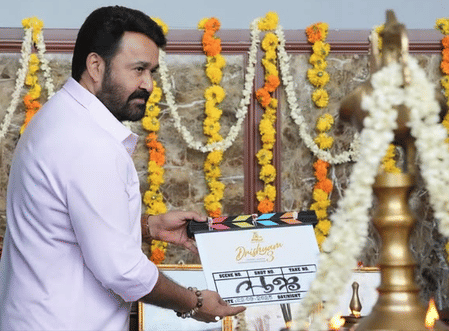 Cameras start rolling for Mohanlal’s ‘Drishyam 3’ as film enters production