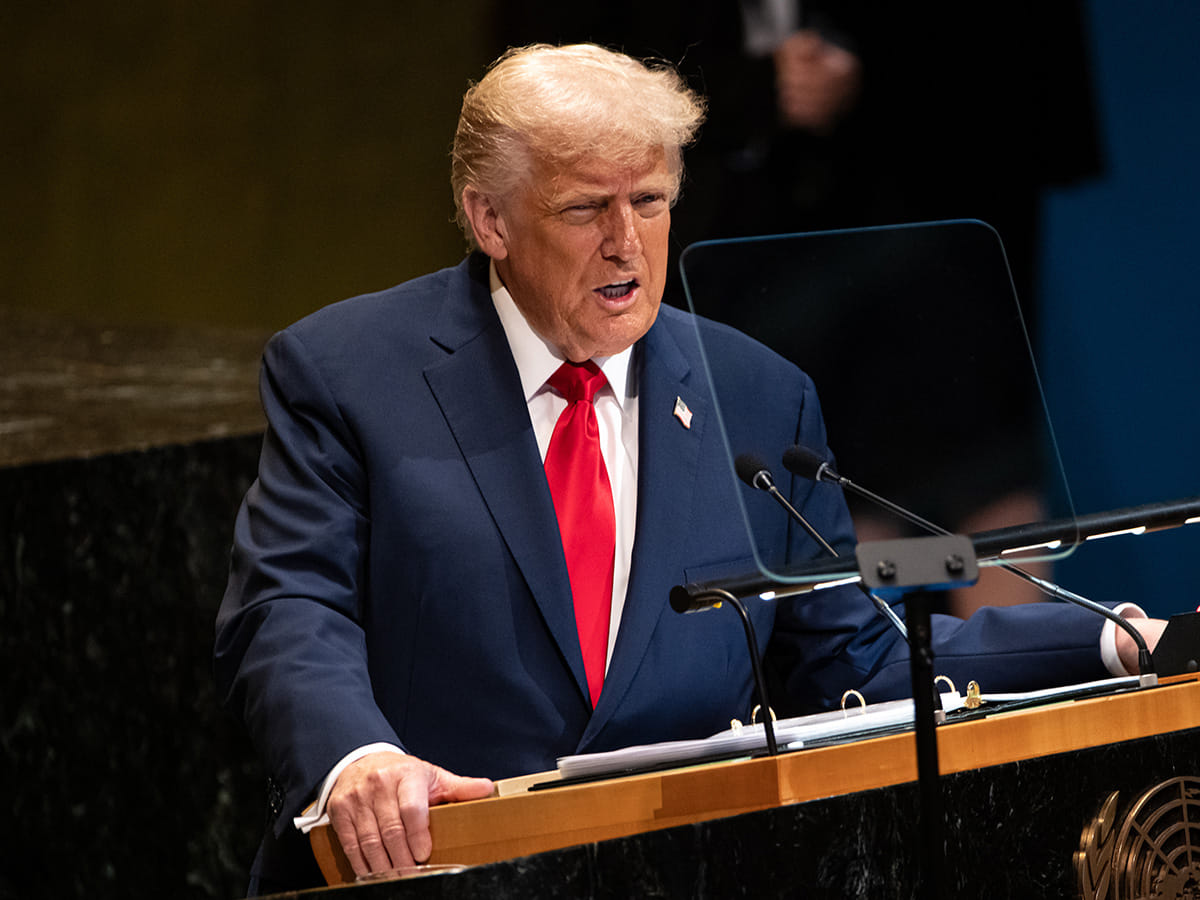 US President Donald Trump