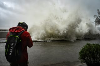 In Pictures: Super Typhoon Ragasa unleashes fury on Hong Kong