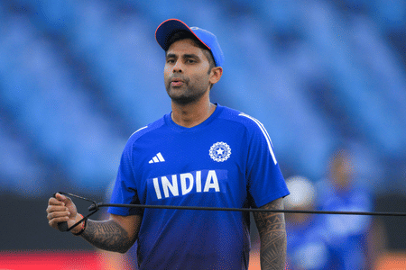 India captain Suryakumar Yadav 