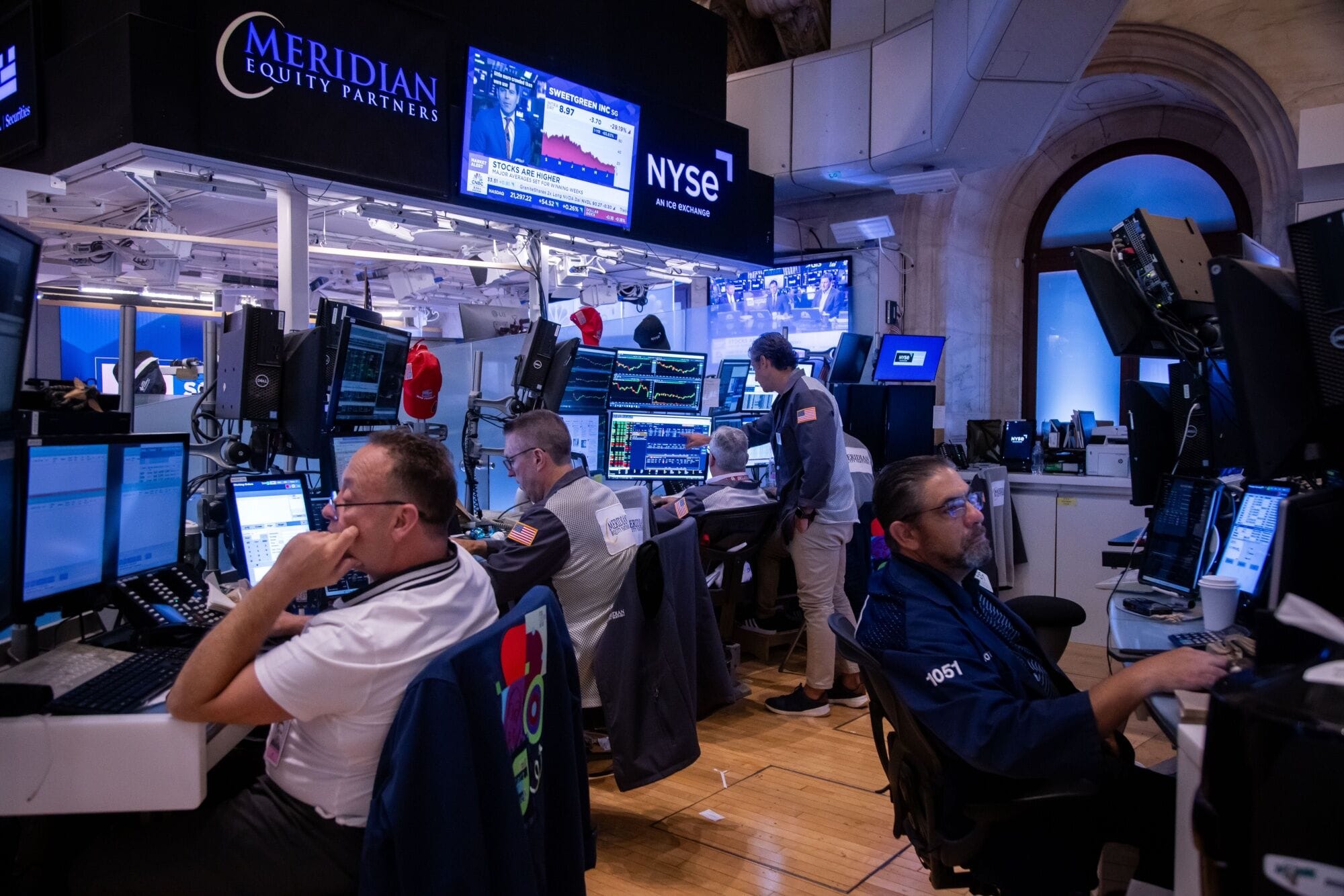 All three major US indices pushed higher, with both the S&P 500 and Nasdaq ending at fresh records on Tuesday.