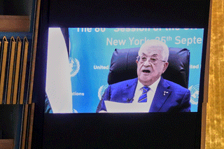 Palestinian leader Abbas to UN: Hamas has no role in governance
