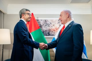 Sheikh Abdullah urges immediate end to Gaza conflict in NY meeting with Netanyahu