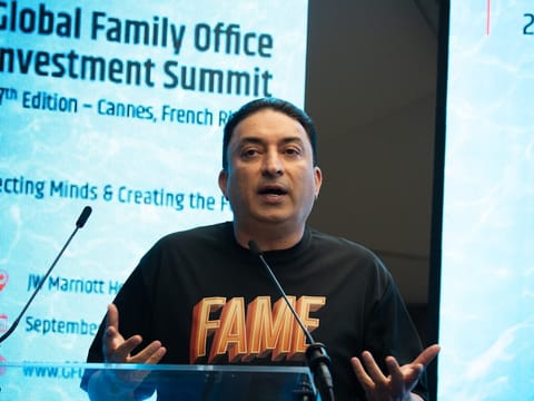 Sheeraz Hasan champions power of fame at Global Family Office Summit
