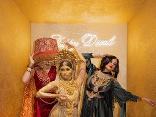 Diwali, Dubai style: Floating mermaids, skydiving entrances and Michelin charm