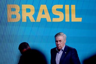 Ancelotti ready to make World Cup history with Brazil
