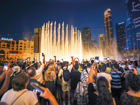 Dubai Fountain is officially back: Catch the first glimpses of the stunning comeback