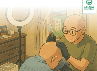 Dubai Police arrest man over illegal hair transplants in apartment