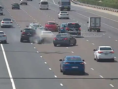 Abu Dhabi Police warn: Distracted drivers cause road accidents
