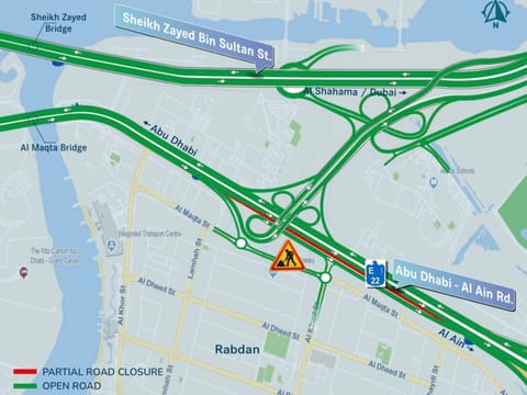 Abu Dhabi announces weekend road closures for infrastructure upgrades