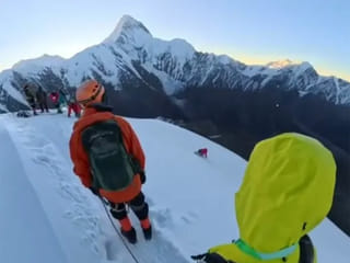 Hiker dies after unclipping safety rope to take photo on China’s Nama Peak