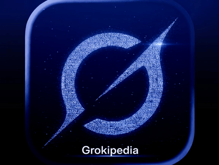 A Grokipedia logo.