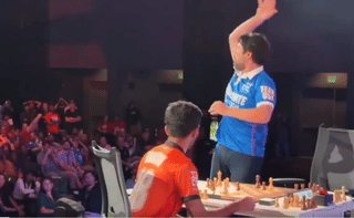Viral video: Hikaru Nakamura sparks controversy after throwing Gukesh’s king into crowd