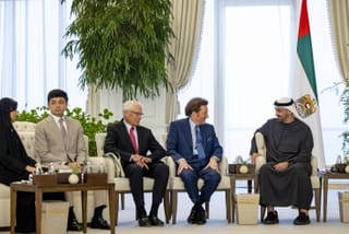 UAE President receives participants in 2025 IUCN World Conservation Congress