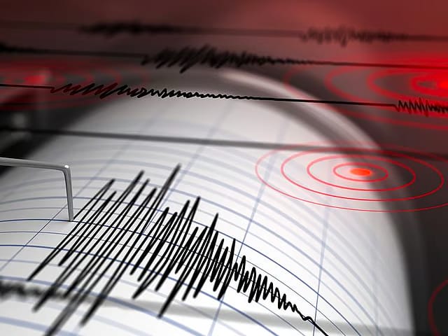 A moderately strong earthquake struck Thursday near a northern Philippine mountain city home to hundreds of thousands of people, forcing people out of buildings and shutting down schools, officials said.