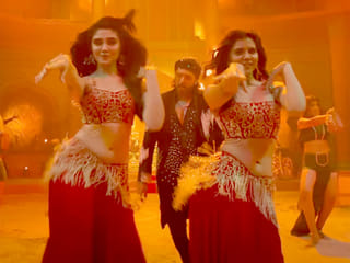 Abdi Abdi: Kalyani Priyadarshan and Krithi Shetty dazzle in belly dance number in Genie