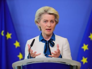 EU chief Ursula von der Leyen 
