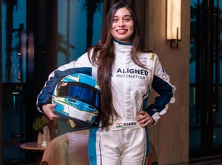 India’s first female racing champion who swapped teacher's job for Ferrari in Dubai: 'podium over parties'