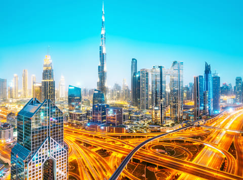 The First Interchange on Sheikh Zayed Road, a key gateway to Downtown Dubai and the Burj Khalifa district, stands as a vital artery in the city’s modern transport network.