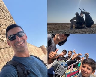 Dubai resident walks almost 3,000km from Armenia to UAE to spread message of kindness