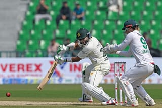 Pakistan recover to 313-5 after South Africa strike back in first Test