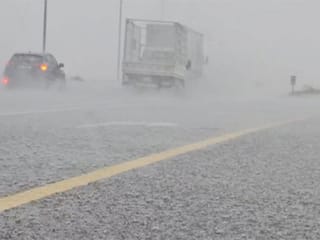 Amid the unstable conditions, the Civil Defence issued a safety advisory urging the public to exercise caution during heavy rainfall and thunderstorms, avoid valleys and areas prone to flash floods, and stay away from open or elevated spaces during lightning activity.