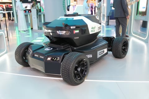 Self-Driving Dubai Police robot 'DPR 02' to be deployed for its first mission at Global Village