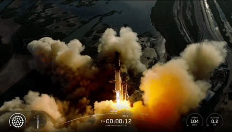 SpaceX's massive Starship rocket soared into its latest test flight Monday, as the US company vies to defy critics who say its technology might not be on track to deliver NASA's lunar projects and fulfill Elon Musk's Mars ambitions.