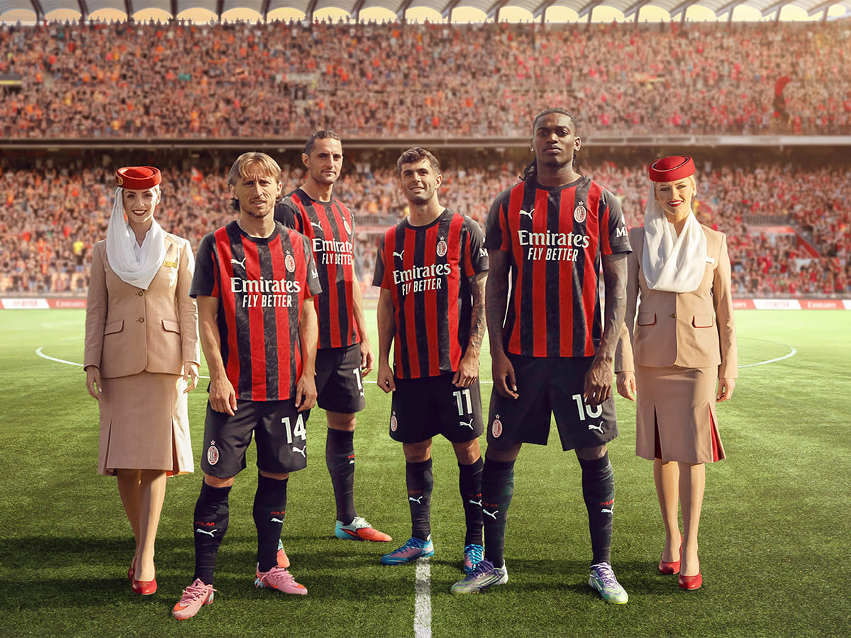 Emirates and AC Milan extend iconic partnership