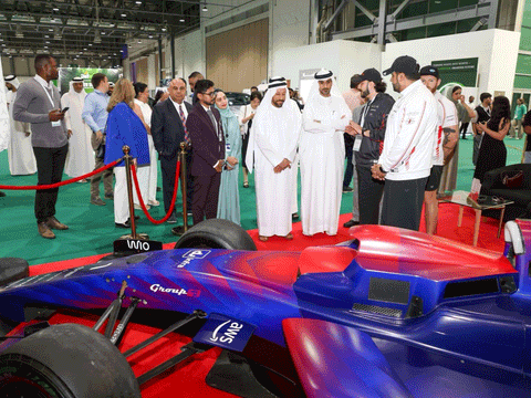 Evolve Future Mobility Show debuts AI-powered A2RL Autonomous Formula 1 Car in EXPO Centre Sharjah 