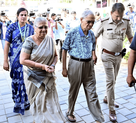 Infosys founder Narayana Murthy and his wife Sudha Murty have declined to participate in Karnataka's ongoing caste-based socio-economic survey.