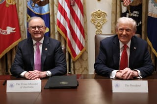 US, Australia sign rare earths deal as Trump promises nuclear-powered attack submarines