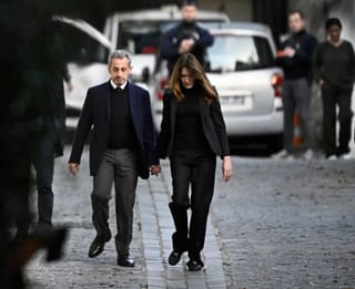 French ex-president Sarkozy enters prison after funding conviction