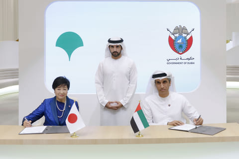 Abdulla Mohammed Al Basti, Secretary-General of The Executive Council of Dubai, and Yuriko Koike, the Governor of Tokyo, signed a bilateral MoU to promote collaboration in infrastructure, transport, urban resilience, and digital transformation, underscoring Dubai’s role in shaping the future of sustainable cities through global partnerships.