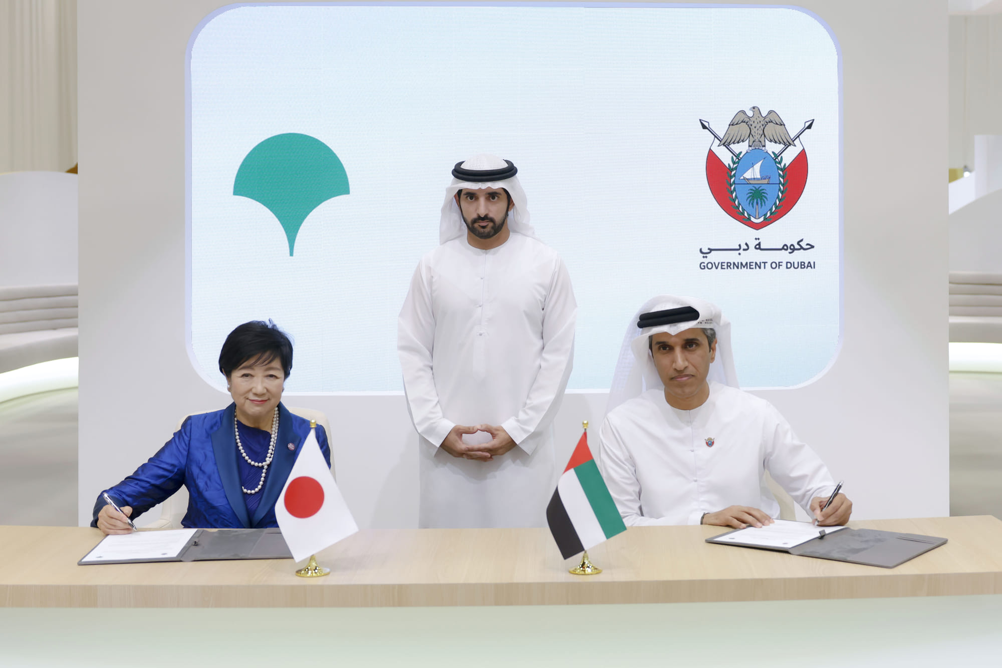 Abdulla Mohammed Al Basti, Secretary-General of The Executive Council of Dubai, and Yuriko Koike, the Governor of Tokyo, signed a bilateral MoU to promote collaboration in infrastructure, transport, urban resilience, and digital transformation, underscoring Dubai’s role in shaping the future of sustainable cities through global partnerships.