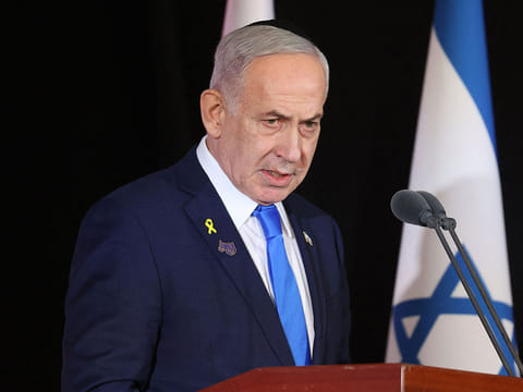 Israeli Prime Minister Benjamin Netanyahu.