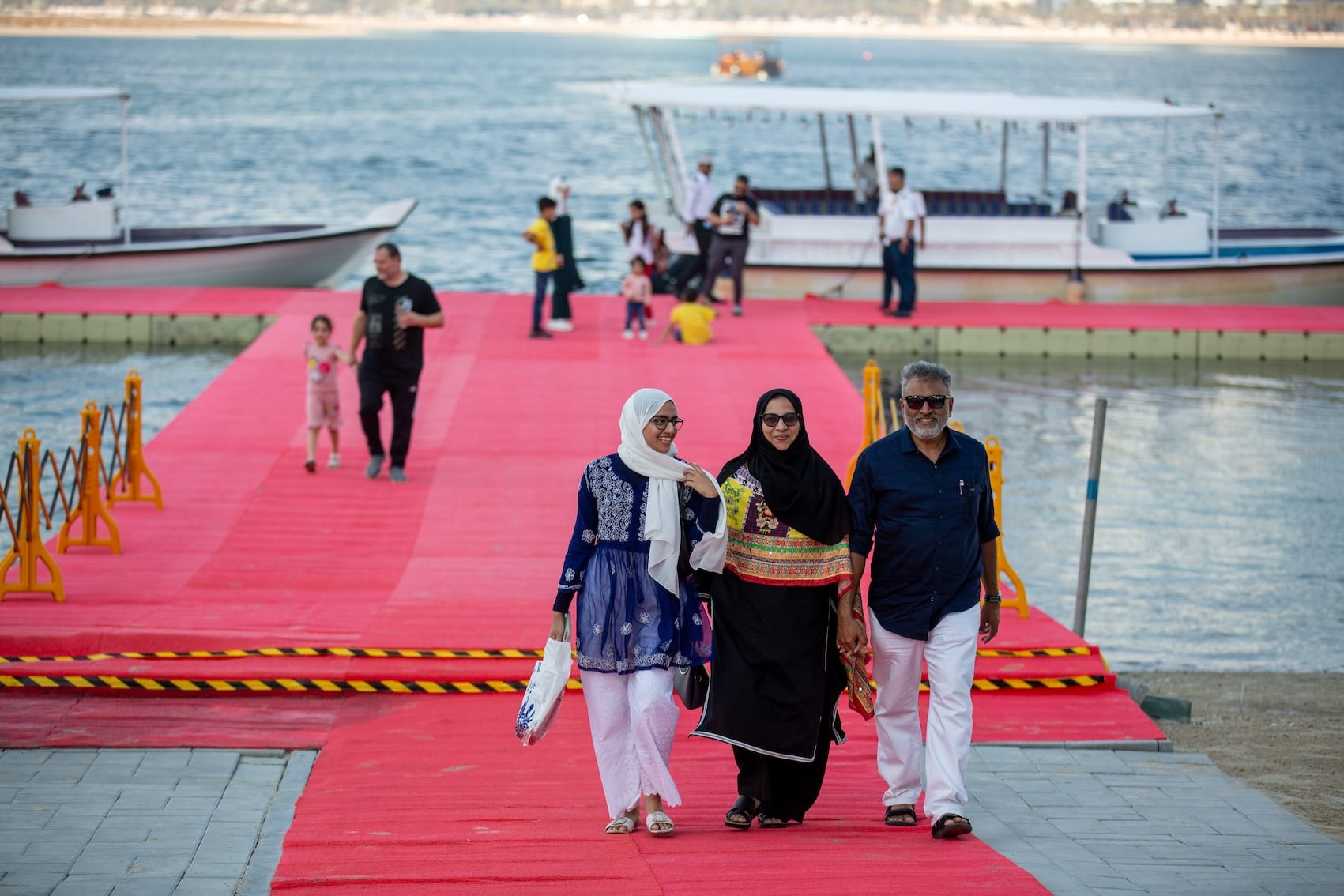 Visitors to Sharjah International Book Fair can now use special shuttle bus and boat services from Dubai to Ajman.