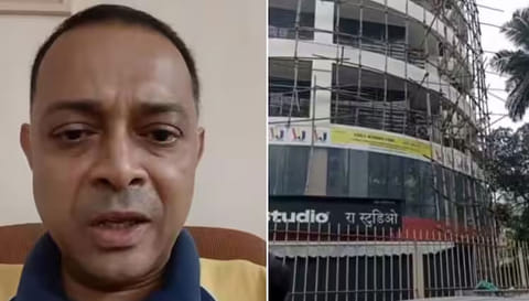 The suspect, identified as Rohit Arya, later died during treatment, police said.