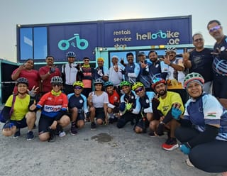 From Mumbai to Dubai: 24 Indian cyclists fly to UAE for Dubai Ride 2025