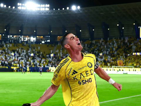 Like father, like son: Ronaldo and Cristiano Jr both score on the same day