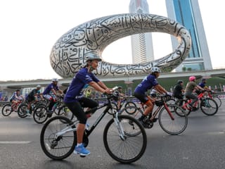 Sheikh Zayed Road turns into a cyclists’ paradise for Dubai Ride 2025