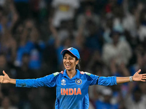 India's Jemimah Rodrigues.