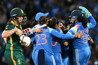 Star-studded support as India battle South Africa in thrilling Women's World Cup final