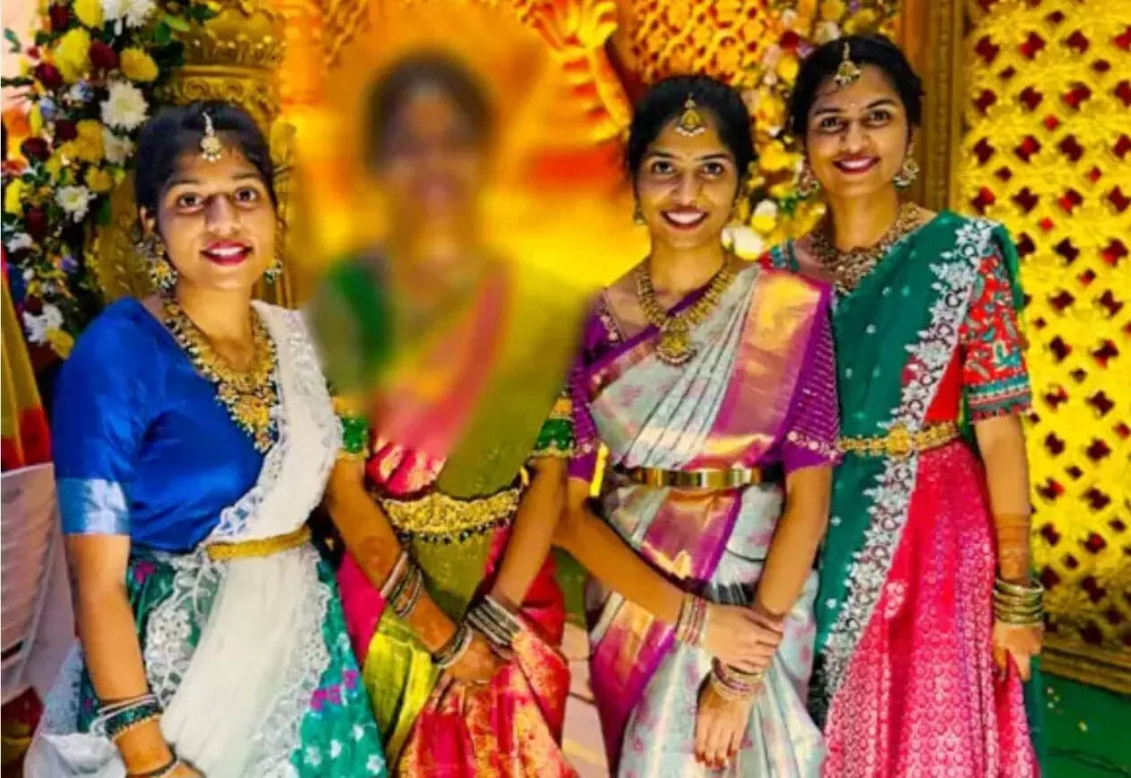The three young women, all college students in Hyderabad, had come home over the weekend for a family wedding. 