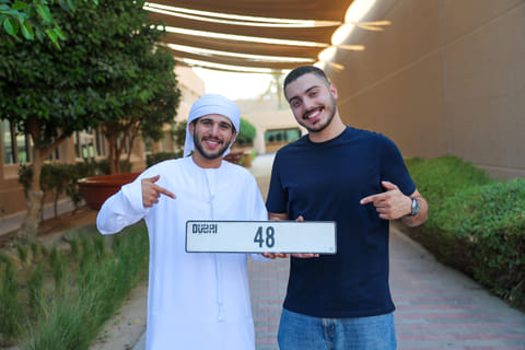Ahmed Al Nasser and Hassan Shehada, founders of PlatePros. 