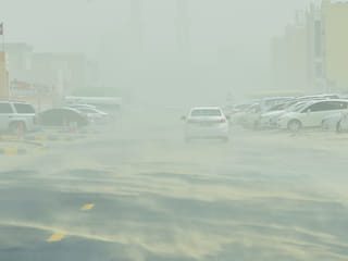 What’s causing the dust to reduce visibility across the UAE?