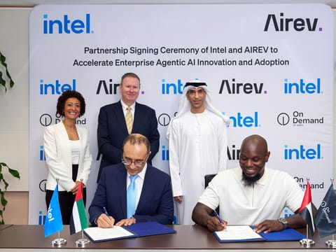 Intel and AIREV signed an agreement to accelerate integration of agentic AI into enterprise and government workflows